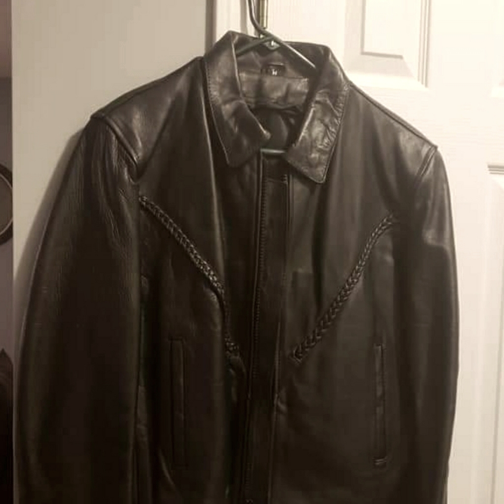 Leather Riding Jacket - Picture 2 of 8